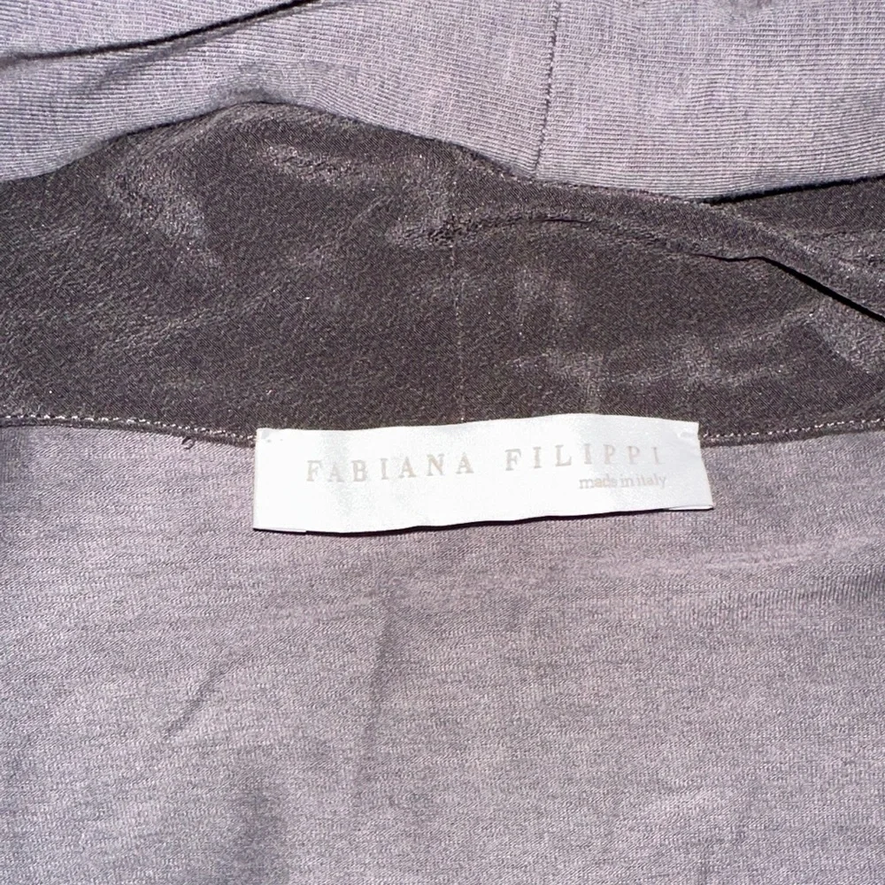 Elegant Gray Cowl Neck Women's Blouse